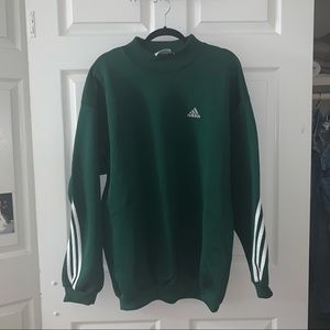 Big Adidas Mock Neck Sweatshirt